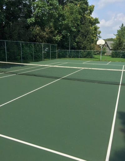 Basketball-Tennis Court